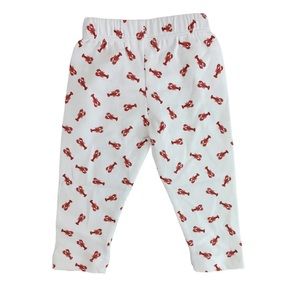 Luigi Kids Lobster Print Legging 4T